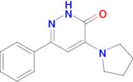 6-phenyl-4-(pyrrolidin-1-yl)-2,3-dihydropyridazin-3-one