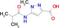 5-Isobutyramido-1-methyl-1H-pyrazole-3-carboxylic acid