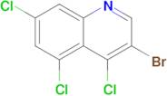 3-Bromo-4,5,7-trichloroquinoline