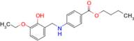 Butyl 4-((3-ethoxy-2-hydroxybenzyl)amino)benzoate