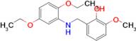 2-(((2,5-Diethoxyphenyl)amino)methyl)-6-methoxyphenol