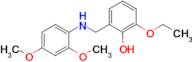 2-(((2,4-Dimethoxyphenyl)amino)methyl)-6-ethoxyphenol