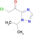 2-Chloro-1-(1-isopropyl-1H-1,2,4-triazol-5-yl)ethan-1-one