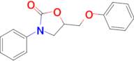 5-(Phenoxymethyl)-3-phenyloxazolidin-2-one