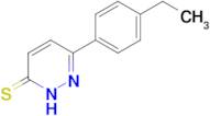 6-(4-ethylphenyl)-2,3-dihydropyridazine-3-thione