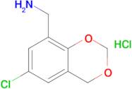 (6-Chloro-4H-benzo[d][1,3]dioxin-8-yl)methanamine hydrochloride