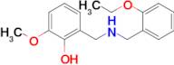 2-(((2-Ethoxybenzyl)amino)methyl)-6-methoxyphenol