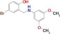 4-Bromo-2-(((3,5-dimethoxyphenyl)amino)methyl)phenol