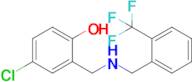 4-Chloro-2-(((2-(trifluoromethyl)benzyl)amino)methyl)phenol