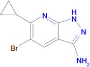 5-Bromo-6-cyclopropyl-1H-pyrazolo[3,4-b]pyridin-3-amine
