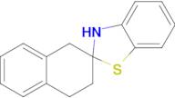 3',4'-Dihydro-1'H,3H-spiro[benzo[d]thiazole-2,2'-naphthalene]