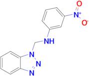 N-((1H-benzo[d][1,2,3]triazol-1-yl)methyl)-3-nitroaniline