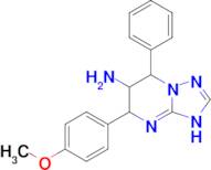 5-(4-methoxyphenyl)-7-phenyl-3H,5H,6H,7H-[1,2,4]triazolo[1,5-a]pyrimidin-6-amine