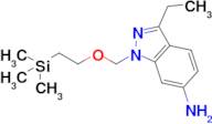 3-Ethyl-1-((2-(trimethylsilyl)ethoxy)methyl)-1H-indazol-6-amine