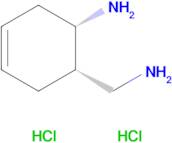 (1S,6S)-6-(aminomethyl)cyclohex-3-en-1-amine dihydrochloride