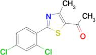 1-(2-(2,4-Dichlorophenyl)-4-methylthiazol-5-yl)ethan-1-one