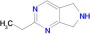 2-Ethyl-6,7-dihydro-5H-pyrrolo[3,4-d]pyrimidine