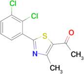 1-(2-(2,3-Dichlorophenyl)-4-methylthiazol-5-yl)ethan-1-one