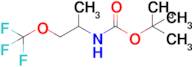 Tert-butyl (1-(trifluoromethoxy)propan-2-yl)carbamate