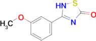 3-(3-methoxyphenyl)-2,5-dihydro-1,2,4-thiadiazol-5-one