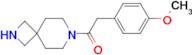 2-(4-Methoxyphenyl)-1-(2,7-diazaspiro[3.5]Nonan-7-yl)ethan-1-one