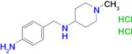 N-(4-aminobenzyl)-1-methylpiperidin-4-amine dihydrochloride