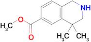 Methyl 4,4-dimethyl-1,2,3,4-tetrahydroisoquinoline-6-carboxylate