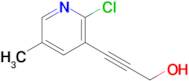 3-(2-Chloro-5-methylpyridin-3-yl)prop-2-yn-1-ol