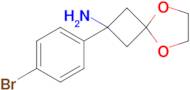 2-(4-Bromophenyl)-5,8-dioxaspiro[3.4]Octan-2-amine