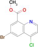 Methyl 6-bromo-4-chloroquinoline-8-carboxylate