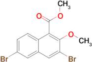 Methyl 3,6-dibromo-2-methoxy-1-naphthoate