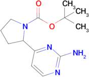 Tert-butyl 2-(2-aminopyrimidin-4-yl)pyrrolidine-1-carboxylate