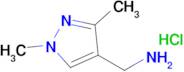 (1,3-Dimethyl-1H-pyrazol-4-yl)methanamine hydrochloride