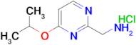 (4-Isopropoxypyrimidin-2-yl)methanamine hydrochloride