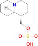 ((1R,9aR)-octahydro-2H-quinolizin-1-yl)methyl hydrogen sulfate