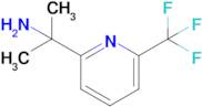 2-(6-(Trifluoromethyl)pyridin-2-yl)propan-2-amine