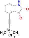 4-((Trimethylsilyl)ethynyl)indoline-2,3-dione