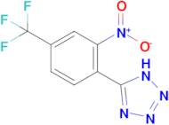 5-[2-nitro-4-(trifluoromethyl)phenyl]-1H-1,2,3,4-tetrazole