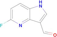 5-Fluoro-1H-pyrrolo[3,2-b]pyridine-3-carbaldehyde