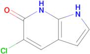 5-chloro-1H,6H,7H-pyrrolo[2,3-b]pyridin-6-one