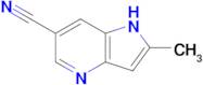 2-Methyl-1H-pyrrolo[3,2-b]pyridine-6-carbonitrile