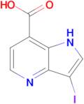 3-Iodo-1H-pyrrolo[3,2-b]pyridine-7-carboxylic acid