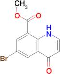 methyl 6-bromo-4-oxo-1,4-dihydroquinoline-8-carboxylate