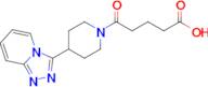 5-(4-([1,2,4]Triazolo[4,3-a]pyridin-3-yl)piperidin-1-yl)-5-oxopentanoic acid