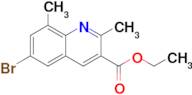 Ethyl 6-bromo-2,8-dimethylquinoline-3-carboxylate