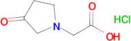 2-(3-Oxopyrrolidin-1-yl)acetic acid hydrochloride