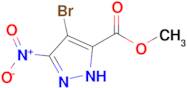 Methyl 4-bromo-3-nitro-1H-pyrazole-5-carboxylate