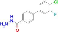 4'-Chloro-3'-fluoro-[1,1'-biphenyl]-4-carbohydrazide