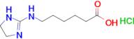 6-((4,5-Dihydro-1H-imidazol-2-yl)amino)hexanoic acid hydrochloride