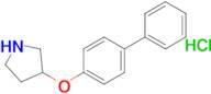 3-([1,1'-Biphenyl]-4-yloxy)pyrrolidine hydrochloride